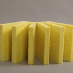 glass wool pieces