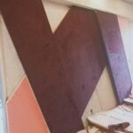 wood wool board designed