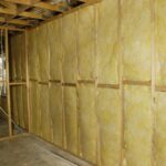 resin bonded fibre glass wool wall panelling